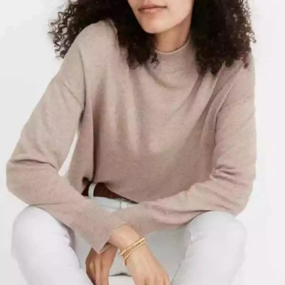 Madewell Ashbury Mock Neck Sweater
